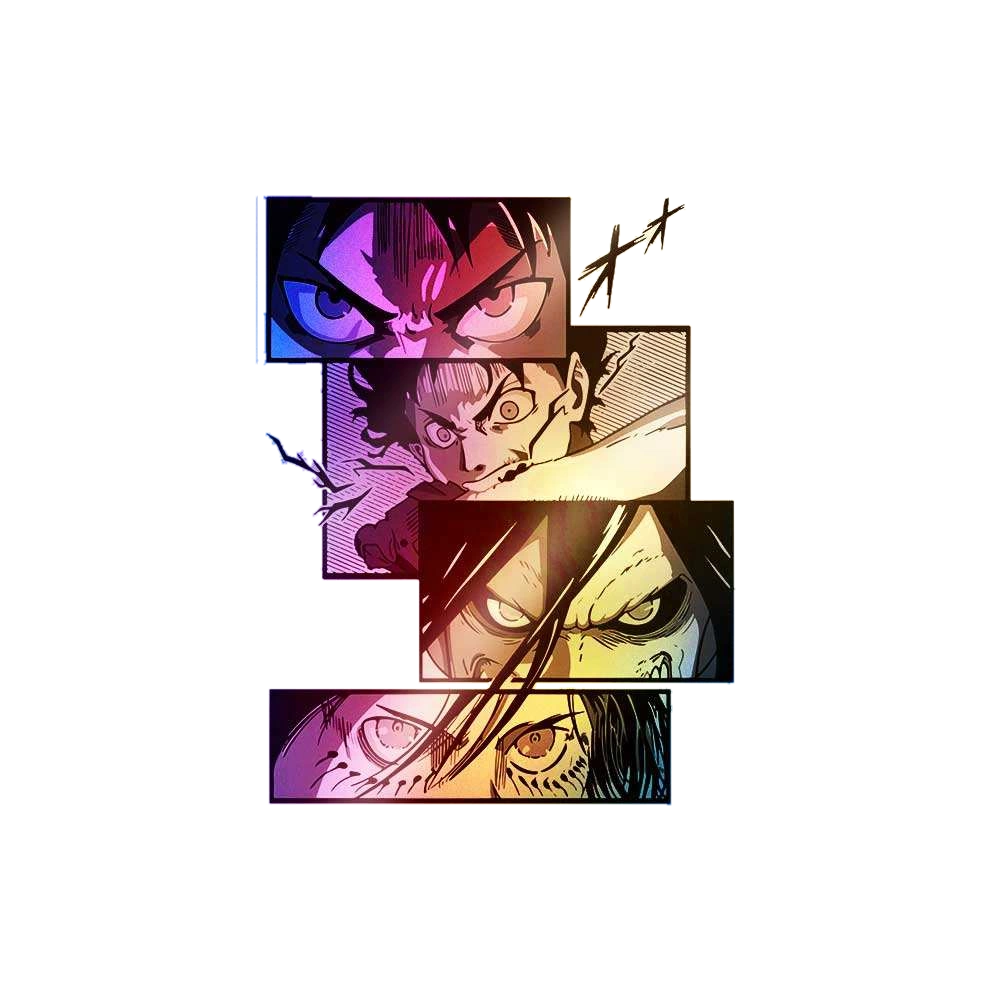Eren Transform Holographic Sticker